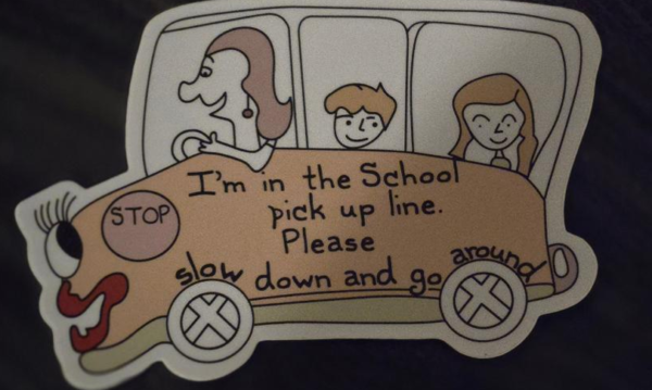 Small magnetic  custom school safety sticker - Image 2
